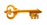 key gold antique